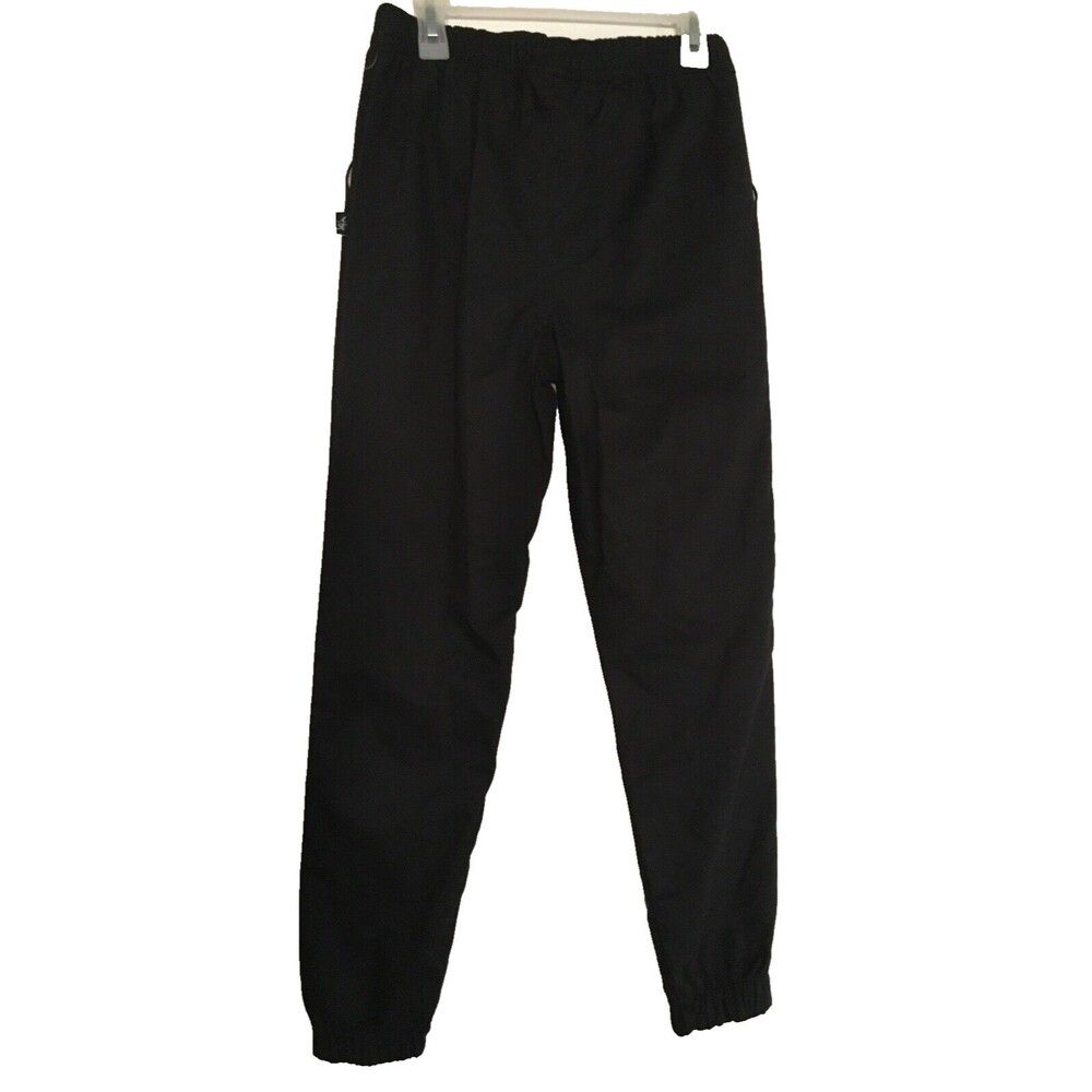 American Hawk Black Elastic Stretch Waistline Jogger Pants Boys Size 12